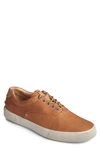 Sperry Men's Gold Cup Striper Plushwave Cvo Lace Up Sneakers In Soft Tan