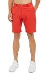 Redvanly Hanover Pull-on Shorts In Red