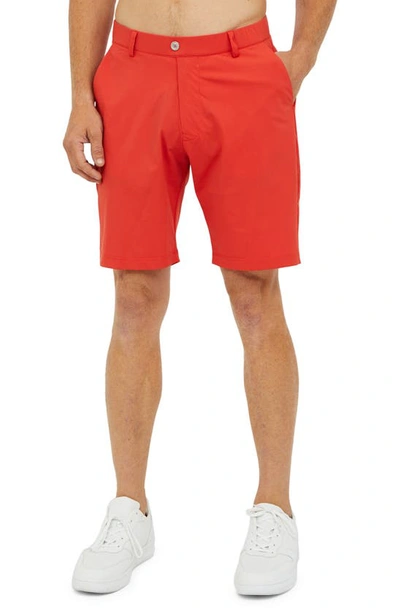 Redvanly Hanover Pull-on Shorts In Red
