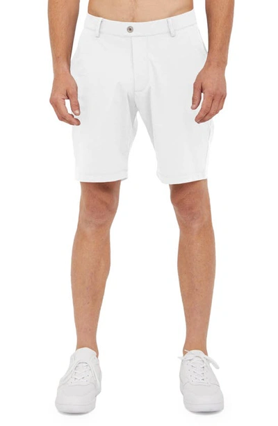 Redvanly Hanover Pull-on Shorts In White