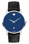 Movado Museum Automatic Watch, 40mm In Blue