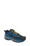 Keen Kids' Targhee Sport Vent Hiking Shoe In Mykonos Blue/  Yellow