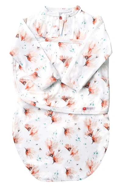 Embe ® 2-way Swaddle In Blush Blossom