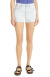 Rag & Bone Dre Denim Cutoff Shorts In Ditch Plaid