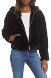Ugg ® Mandy Faux Fur Hooded Jacket In Black