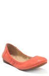 Vince Camuto Ellen Ballet Flat In Mdorange01
