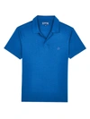 Vilebrequin Men's Jersey Tencel Polo Shirt In Goa