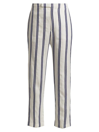 Libertine Vintage French Ticking Stripe Pants In Eton Stripe