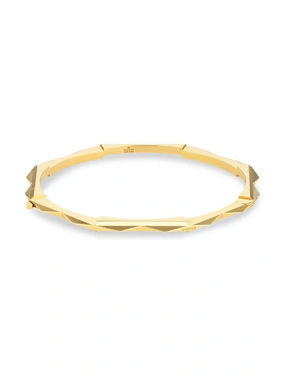 Gucci 18k Yellow Gold Link To Love Bracelet With Stud Details