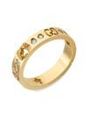 GUCCI WOMEN'S 18K YELLOW GOLD & DIAMOND ICON RING WITH STAR DETAILS,400014126827