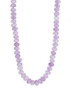 JIA JIA WOMEN'S ORACLE LAVENDER AMETHYST CRYSTAL NECKLACE,400014184566
