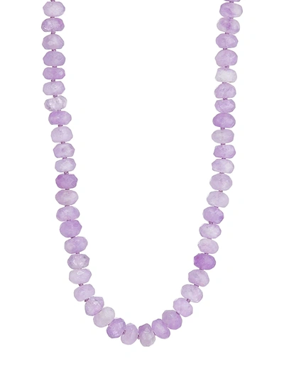 Jia Jia Oracle Lavender Amethyst Crystal Necklace