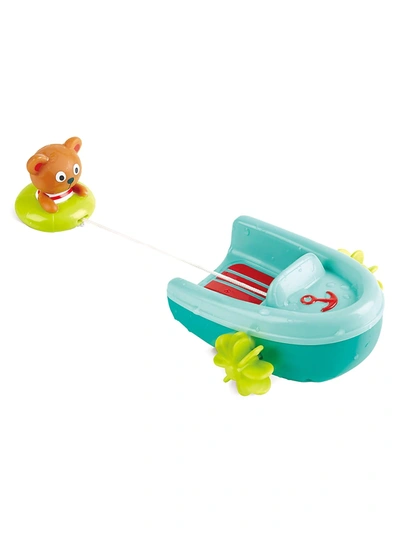 Hape Toys Babies' Tubing Pull-back Boat Toy In Blue