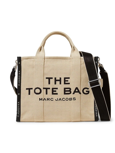 Marc Jacobs Women's The Jacquard Medium Tote In Warm Sand