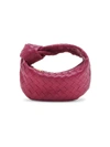Bottega Veneta Womens Cinnabar-gold The Mini Jodie Intrecciato Leather Hobo Bag In Purple