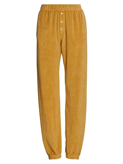 Donni Terry Henley Sweatpant In Honey
