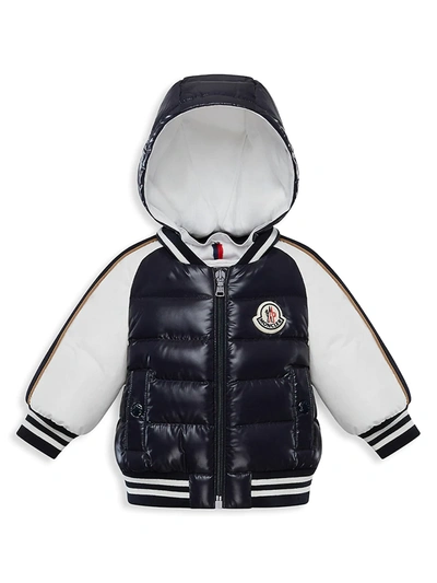 Moncler Baby's & Little Kid's Buket Jacket In Blue/white