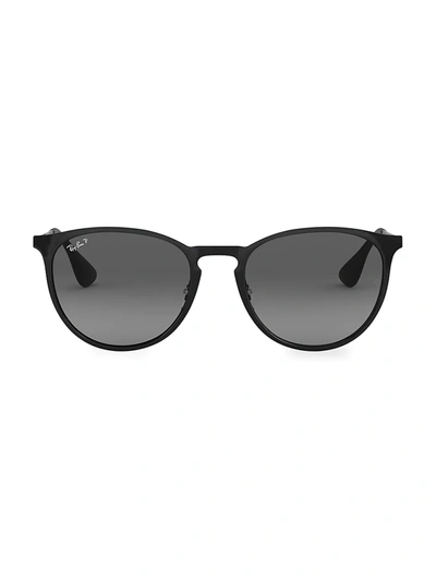 Ray Ban Rb3539 54mm Erika Sunglasses In Shiny Black