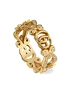 GUCCI WOMEN'S FLORA 18K YELLOW GOLD & DIAMOND RING,400014414231
