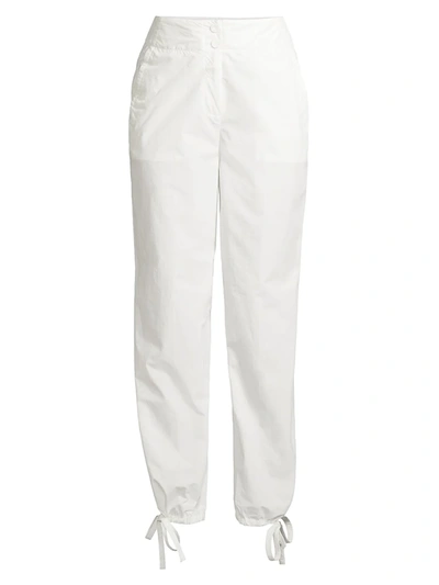 Rebecca Taylor Tie Cuff Balloon Pants In Snow