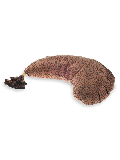Dockatot Bronzed Cheetah Print La Maman Wedge Pillow In Rust