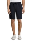 Lacoste Sport Fleece Shorts In Navy
