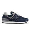 New Balance Women's 574 Core In Navy/white