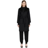 MAX MARA BLACK LILIA COAT