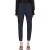 Max Mara Navy Pegno Trousers In 009 Ultramarine