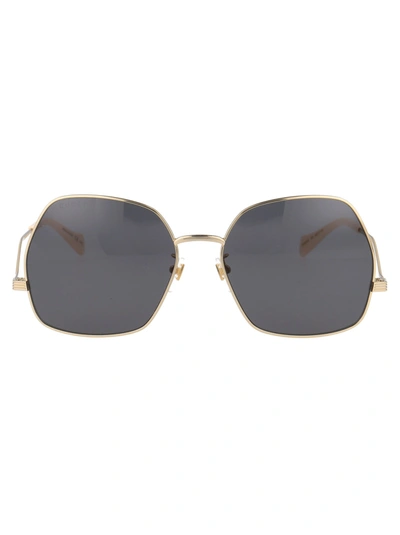 Gucci Gg0972s Gold Female Sunglasses