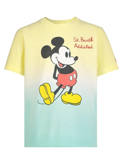 Mc2 Saint Barth Kids T-shirt For Boys In Yellow