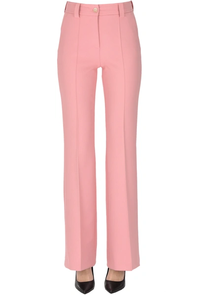 I.c.f. I. C.f. Woman Pants Pink Size 4 Polyester, Elastane
