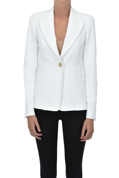 I.c.f. Structured Crepè Blazer In White