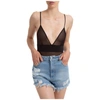 Gcds Sheer Stretch-fit Bodysuit In Black