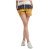 Alberta Ferretti Tie-dye Track Shorts In Yellow