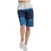 Alberta Ferretti Woman Denim Shorts Blue Size 0 Cotton In Blue