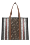 BURBERRY PRINTED E-CANVAS SMALL SHOPPING BAG ND BURBERRY DONNA TU