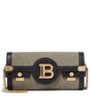 BALMAIN B-BUZZ 23 CANVAS CROSSBODY BAG,P00589302