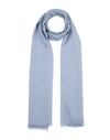 Brunello Cucinelli Scarves In Pastel Blue