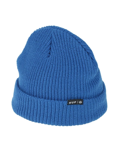 Huf Hats In Bright Blue
