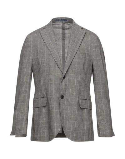 Drumohr Suit Jackets In Grey