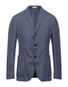 Boglioli Suit Jackets In Dark Blue