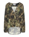 Aglini Blouses In Green