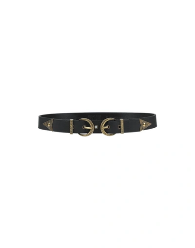 Versace Jeans Couture Belts In Black