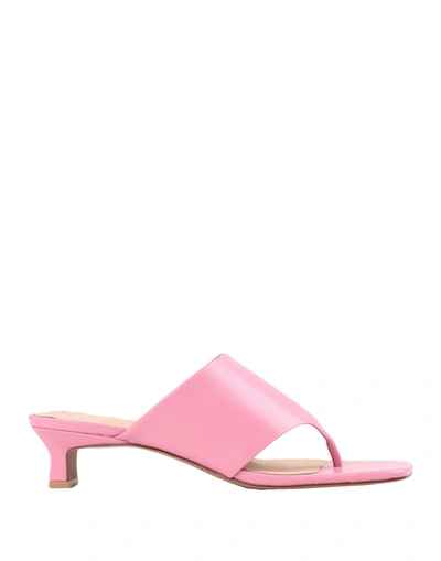 E8 By Miista Toe Strap Sandals In Pink