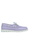 L'AUTRE CHOSE L' AUTRE CHOSE WOMAN LOAFERS LILAC SIZE 7 SOFT LEATHER,17072598HD 7