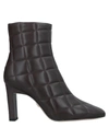 Lola Cruz Ankle Boots In Brown