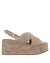 Carmens Sandals In Beige