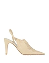 Bottega Veneta Pumps In Beige