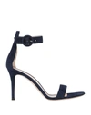 Gianvito Rossi Sandals In Dark Blue